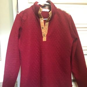 Pink Lily pullover small